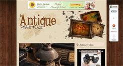 Desktop Screenshot of antiquemarketplace.net